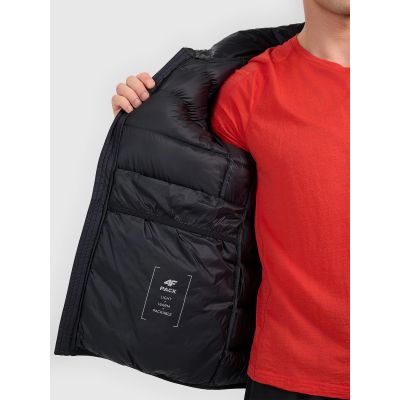 7. Men's down trekking jacket with natural filling 4F 4FWAW25TDJAM0733-20S