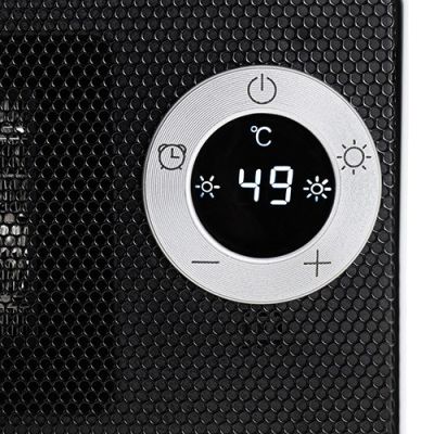 5. Ceramic fan heater with LCD Adler