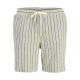 Jack&Jones men's striped shorts JPSTJAIDEN COBA STRIPE JOG SHORTS REG SN 12274413 TEA/STRIPES