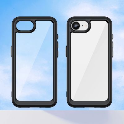 8. Outer Space Case for iPhone 16e / 17e with Flexible Frame - Black