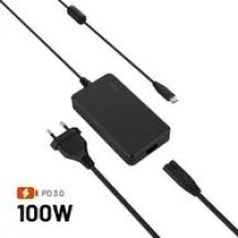 Fixed Laptop Power Supply 100 W, 3 A, 20 V (FIXCG100-PAD-BK)