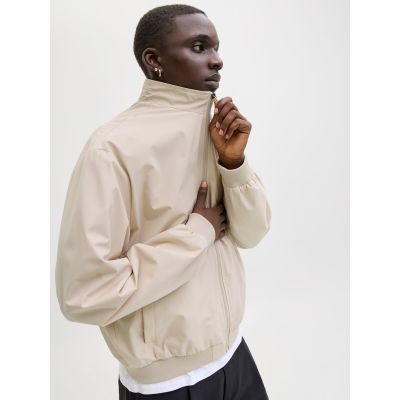 8. Jack&Jones men's bomber jacket JJECHARGE STAND COLLAR BOMBER NOOS 12288895 MOONBEAM
