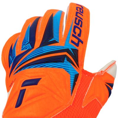 5. Reusch Attrakt Advance Junior Goalkeeper Gloves Orange 5672214 2290
