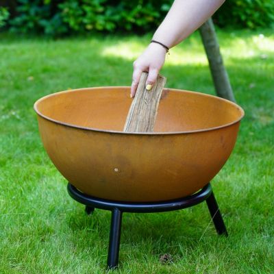 10. HEAT KAPPA GARDEN FIRE PIT Ø60 RUST