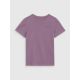 3. Regular plain girls' T-shirt 4F 4FJWSS25TTSHF2177-51S