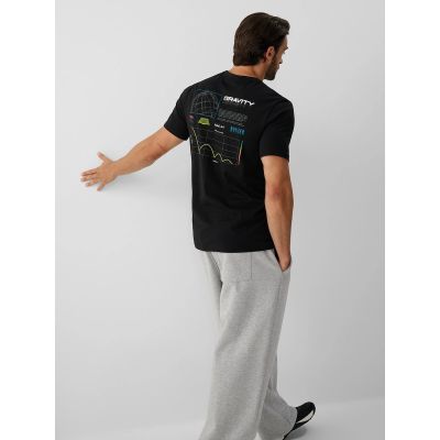 2. Men's regular printed T-shirt 4F 4FRAW26TTSHM4665-20S