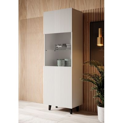 3. PAFOS display cabinet 60x40x182 white matt