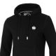 3. Men's Pit Bull West Coast Small Logo Hoodie Black - 1220239
