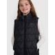 4. Girls' down vest with synthetic filling 4F 4FJRAW25TVJAF323-20S