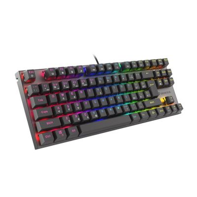 GENESIS THOR 303 TKL CZ/SK GAMING KEYBOARD RGB BACKLIGHT MECHANICAL RED BLACK HOT SWAP