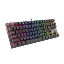 GENESIS THOR 303 TKL CZ/SK GAMING KEYBOARD RGB BACKLIGHT MECHANICAL RED BLACK HOT SWAP
