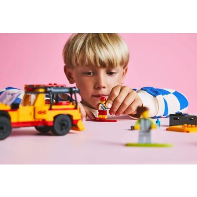 8. LEGO CITY 60453 Lifeguard Van