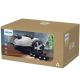 24. Philips Performer LED 8000 Series bagged vacuum cleaner with TriActive technology, model XD8142/12, 900W power