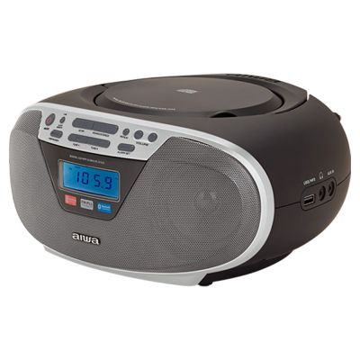 9. AIWA boombox BBTU-400SL CD/FM RDS/USB/BT silver