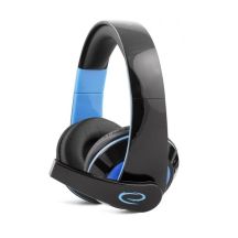 Esperanza Condor EGH300B headphones with microphone (black)