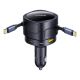 4. Baseus Enjoyment Max 90W Car Charger 2 x USB-C + USB-A + USB-C Cable - Black