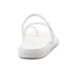 5. CROCS MIAMI TOE LOOP SANDAL IN CHALK 209862-0WV