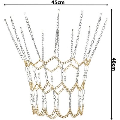 12. STEEL CHAIN MESH FOR BASKET RIM 12 HANDLES ENERO