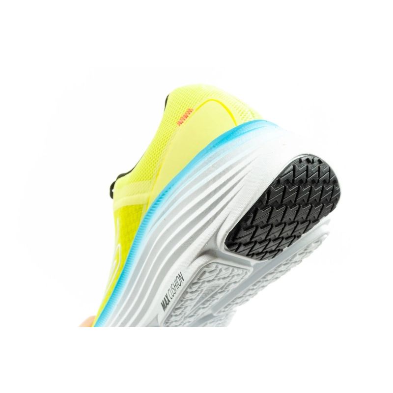 7. Skechers Max Cushioning Men's Lightweight Lime Running Shoes