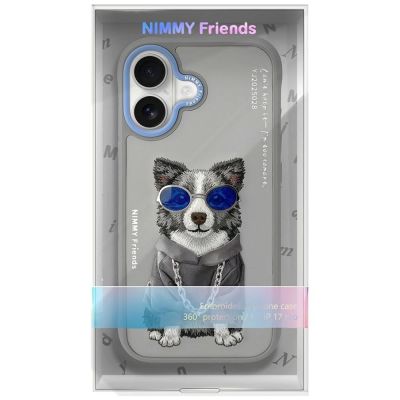 7. Nimmy Glasses Cool nag iPhone 17 Case - Gray