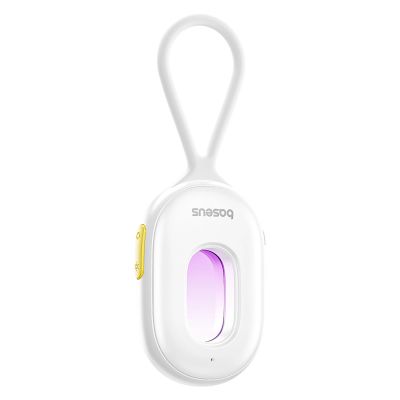 5. Baseus Heyo Series II Hidden Camera Detector with Alarm and Mini Flashlight + Baseus Simple USB-A - USB-C Cable - White
