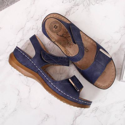 5. Velcro sandals eVento W EVE223C navy blue