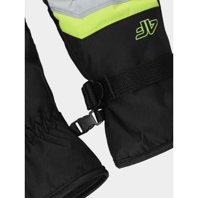 2. Boys' ski gloves 4F Junior 4FJWAW24AFGLM129-21S