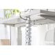 7. Cable organizer (spine), adjustable, flexible, 1.3m, silver