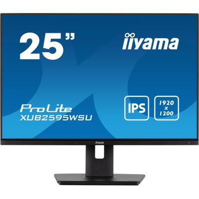 2. iiyama ProLite XUB2595WSU-B5 computer monitor 63.5 cm (25") 1920 x 1200 px WUXGA LED Black