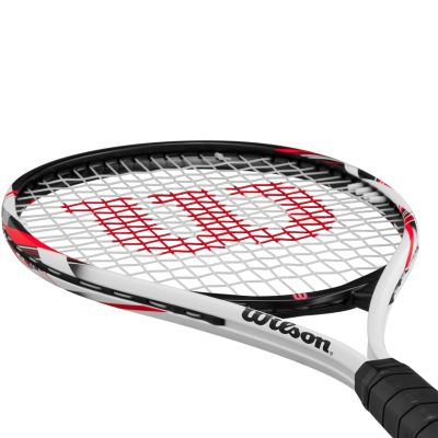 3. Wilson Fusion XL TNS RKT 2 4 1/4 tennis racket white-red-black WR199110U2