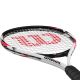 3. Wilson Fusion XL TNS RKT 2 4 1/4 tennis racket white-red-black WR199110U2