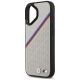 6. BMW M Tricolor Metal Logo MagSafe Case for iPhone 17 - Gray