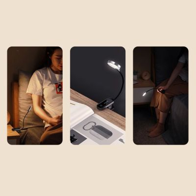 14. Baseus mini LED lamp with clip gray (DGRAD-0G)