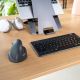 12. R-Go Tools R-Go HE Basic Vertical Mouse, Ergonomic Mouse, Medium Size (Hand Length 165-185 mm), Left-Handed, Bluetooth