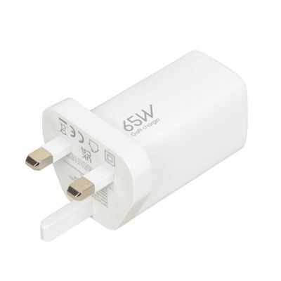 5. I-BOX C-65 GAN PD65W WALL CHARGER CABLE, WHITE