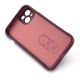 2. Magic Shield Case case for iPhone 14 Plus elastic armored case in burgundy