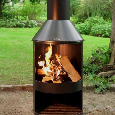 3. Heat Larvik CH.004 garden fireplace