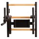 36. GYMNASTIC LADDER WITH A HAND BAR AND A HANDRAIL FOR EXERCISES BENCHK 722B