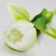 20. BOUQUET OF 5 WHITE TULIPS 39 CM LIFE-LIKE SPRING DECORATION