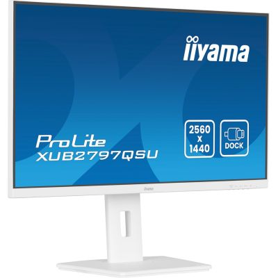 5. iiyama ProLite XUB2797QSU-W2 27" Monitor - Flat Screen - 68.6 cm
