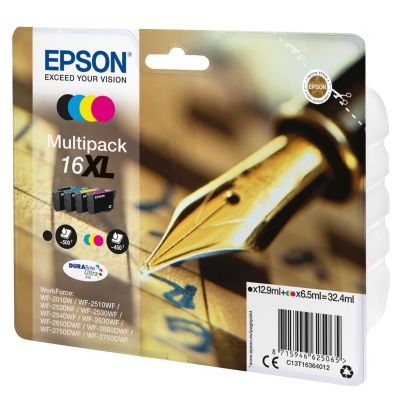 2. Epson Pen and crossword Multipack 4-colors 16XL DURABrite Ultra Ink