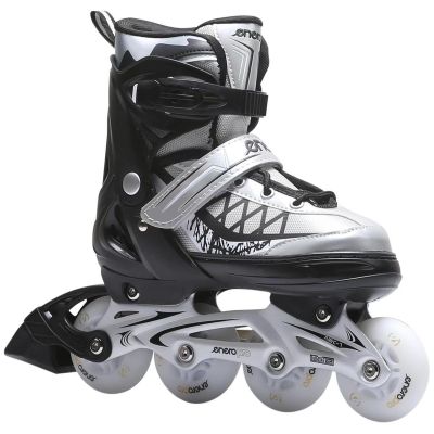 55. ROLLER SKATES-ROLLER SKATES-ICE SKATING 4IN1 ENERO PRO LED 34-37 GRAY