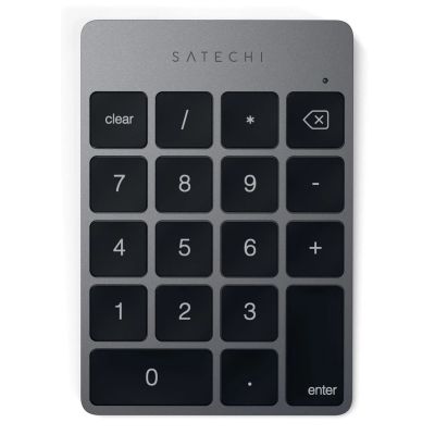 2. Satechi ST-KSALKPM Bluetooth Numeric Keyboard for Mobile Devices Gray