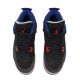 4. Men's Air Jordan4 Rare Air Black/Fire Red/Deep Sneakers - FV5029-003