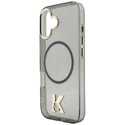 6. Karl Lagerfeld IML K Head Logo MagSafe Case for iPhone 17 - Black