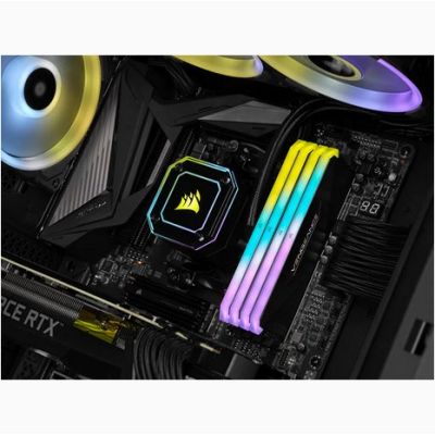 7. Corsair Vengeance RGB CMN16GX4M2Z3200C16 Memory Module 16GB 2 x 8GB DDR4