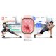 14. Smartwatch Gravity GT15-7 Pink Silicone Strap + Gold Bracelet