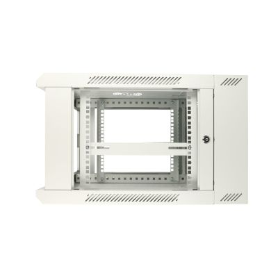7. Extralink - 19" 6U 600x600 AZH Gray Wall Mounted Cabinet