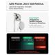 9. Spigen Ultra Hybrid MagSafe Case for iPhone 18 Pro Max / 17 Pro Max - Clear and White