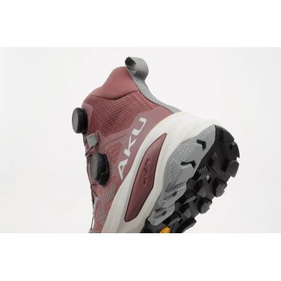 7. Aku women's sports trekking shoes Furiosa BOA GTX Vibram fashionable pink gray